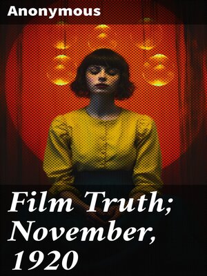 cover image of Film Truth; November, 1920